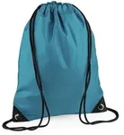 BagBase Premium Turnbeutel Sportbeutel BG10 ocean blue 33 x 45 cm