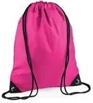 BagBase Premium Turnbeutel Sportbeutel BG10 fuchsia 33 x 45 cm
