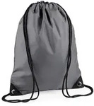 BagBase Premium Turnbeutel Sportbeutel BG10 graphite grey 33 x 45 cm