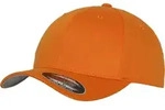 FLEXFIT Unisex 6-Panel Flexfit Wooly Combed Kappe Klassische Cap 6277 orange L/XL