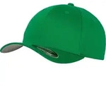 FLEXFIT Unisex 6-Panel Flexfit Wooly Combed Kappe Klassische Cap 6277 pepper green