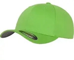 FLEXFIT Unisex 6-Panel Flexfit Wooly Combed Kappe Klassische Cap 6277 fresh green