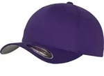 FLEXFIT Unisex 6-Panel Flexfit Wooly Combed Kappe Klassische Cap 6277 purple L/XL