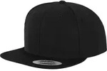 FLEXFIT Unisex 6-Panel Snapback Kappe Flache Cap 6089M black/black one size