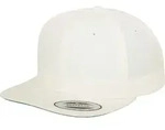 FLEXFIT Unisex 6-Panel Snapback Kappe Flache Cap 6089M natural one size