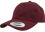 FLEXFIT Unisex 6-Panel Cotton Twill Kappe Klassische Cap 6245CM maroon one size