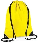 BagBase Premium Turnbeutel Sportbeutel BG10 yellow 33 x 45 cm