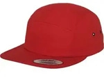FLEXFIT Unisex 5-Panel Classic Jockey Kappe Flache Cap 7005 red one size