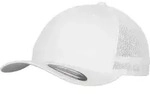 FLEXFIT Unisex Flexfit Mesh Trucker Kappe Netz Cap 6511 white L/XL