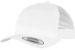 FLEXFIT Unisex Vintage Trucker Kappe Netz Cap 6606/6606T white one size