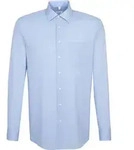 Seidensticker Herren Hemd langarm 001000/003000 light blue 38