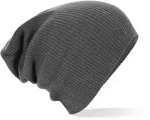 Beechfield Unisex Langer Beanie B461 smoke grey one size