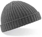 Beechfield Unisex Fischerm&uuml;tze Beanie B460 smoke grey one size