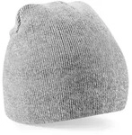 Beechfield Unisex Beanie 'Original Pull-On' B44 heather grey one size