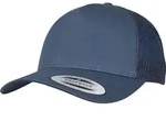 FLEXFIT Unisex 5-Panel Retro Trucker Kappe Netz Cap 6506 navy one size