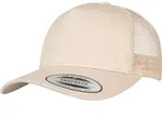 FLEXFIT Unisex 5-Panel Retro Trucker Kappe Netz Cap 6506 khaki one size