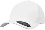 FLEXFIT Unisex 6-Panel Kappe 'Delta' Klassische Cap 180 white L/XL