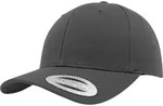 FLEXFIT Unisex Gebogende Classic Snapback Kappe Klassische Cap 7706 charcoal...