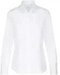 Seidensticker Damen Popeline Bluse langarm 080604 white 42