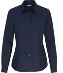 Seidensticker Damen Popeline Bluse langarm 080604 navy 36