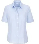 Seidensticker Damen Bluse kurzarm 080605 light blue 38