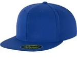 FLEXFIT Unisex 6-Panel Premium 210 Fitted Kappe Flache Cap 6210/6210T royal S/M (6