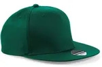 Beechfield Unisex 5-Panel Snapback Kappe Klassische Cap B610 bottle green one size
