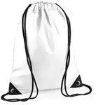 BagBase Premium Turnbeutel Sportbeutel BG10 white 33 x 45 cm