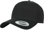 FLEXFIT Unisex 5-Panel Snapback Kappe Klassische Cap 7707 black one size