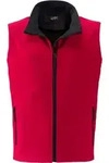 James & Nicholson Herren 2-Lagen Promo Softshell Gilet Bodywarmer JN1128...