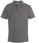 Promodoro Herren Piqu&eacute; Polo 'Superior' 4001 steel grey (solid) M
