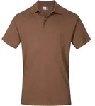 Promodoro Herren Piqu&eacute; Polo 'Superior' 4001 brown M