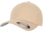 FLEXFIT Unisex 6-Panel Flexfit Kappe Klassische Cap 6377 khaki L/XL