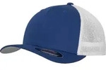 FLEXFIT Unisex Flexfit Mesh Trucker Kappe Netz Cap 6511CF/6511M/6511T royal/white