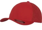 FLEXFIT Unisex 6-Panel Mesh Kappe Netz Cap 6533 red L/XL