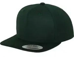 FLEXFIT Unisex 6-Panel Snapback Kappe Flache Cap 6089M spruce one size