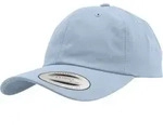 FLEXFIT Unisex 6-Panel Cotton Twill Kappe Klassische Cap 6245CM light blue one size