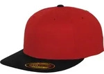 FLEXFIT Unisex 6-Panel Premium 210 Fitted Kappe Flache Cap 6210/6210T red/black...