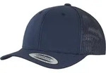 FLEXFIT Unisex Vintage Trucker Kappe Netz Cap 6606/6606T navy one size