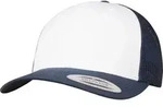 FLEXFIT Unisex 6-Panel Trucker Kappe Netz Cap 6606CF navy/white/navy one size