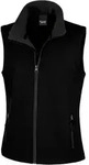 Result Core Damen 2-Lagen Softshell Gilet 'Printable' Bodywarmer R232F black/black