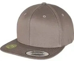 FLEXFIT Unisex 6-Panel Snapback Bio Kappe Klassische Cap 6089OC pale grey one size