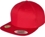 FLEXFIT Unisex 6-Panel Snapback Bio Kappe Klassische Cap 6089OC red one size