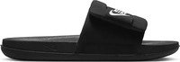 NIKE DQ9624, NIKE NIKE OFFCOURT ADJUST SLIDE BLACK/WHITE-DK SMOKE GREY-GREY Herren