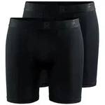 Herren-Boxershorts Craft Core Dry 6" 2-pack Gr&ouml;&szlig;e: M / schwarz