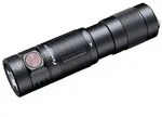 Aufladbare Taschenlampe Fenix E09R silber