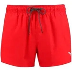 Herrenbadeanzug Puma Short Length Swim Shorts Gr&ouml;&szlig;e: L / rot