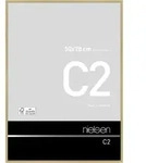 Nielsen Bilderrahmen C2 Aluminium Struktur Gold Matt / 50 x 70