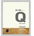 Nielsen Bilderrahmen Quadrum Holz Silber / 24 x 30