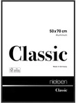 Nielsen Bilderrahmen Classic Aluminium Schwarz Eloxal Glanz / 50 x 70
